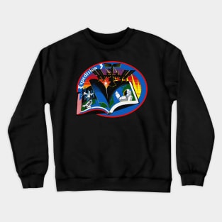 Black Panther Art - NASA Space Badge 144 Crewneck Sweatshirt